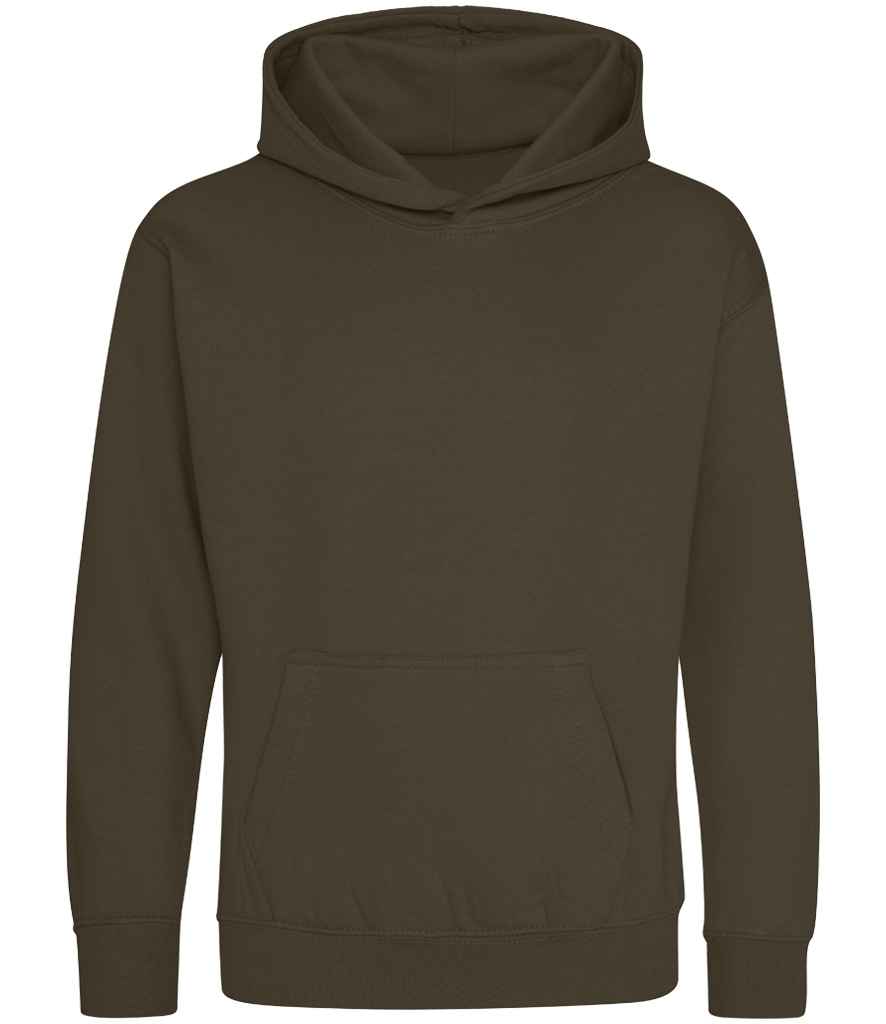 Kids Hoodie – Comfortable and Durable AWDis Kids Hoodie Olive Green 1213