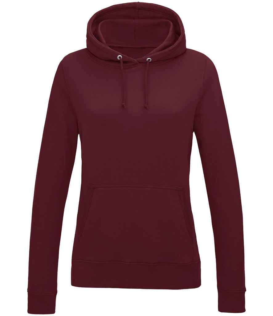 AWDis Ladies College Hoodie – Comfortable and Stylish Hoodie for Everyday Wear Burgundy XXL