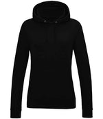 AWDis Ladies College Hoodie – Comfortable and Stylish Hoodie for Everyday Wear Deep Black XXL