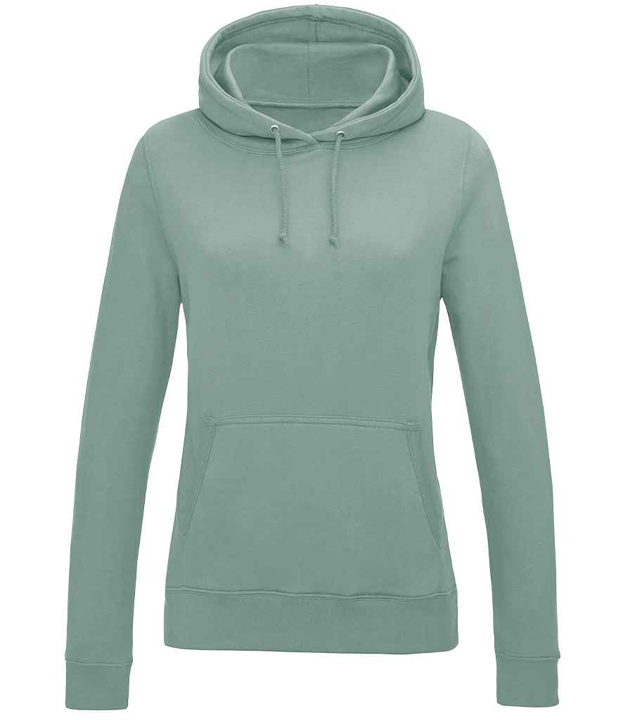 AWDis Ladies College Hoodie – Comfortable and Stylish Hoodie for Everyday Wear Dusty Green XXL