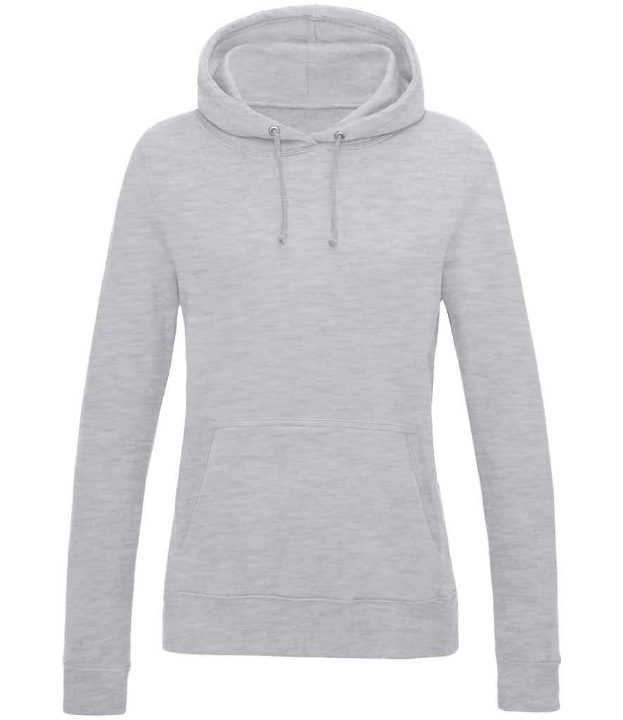 AWDis Ladies College Hoodie – Comfortable and Stylish Hoodie for Everyday Wear Heather Grey XXL
