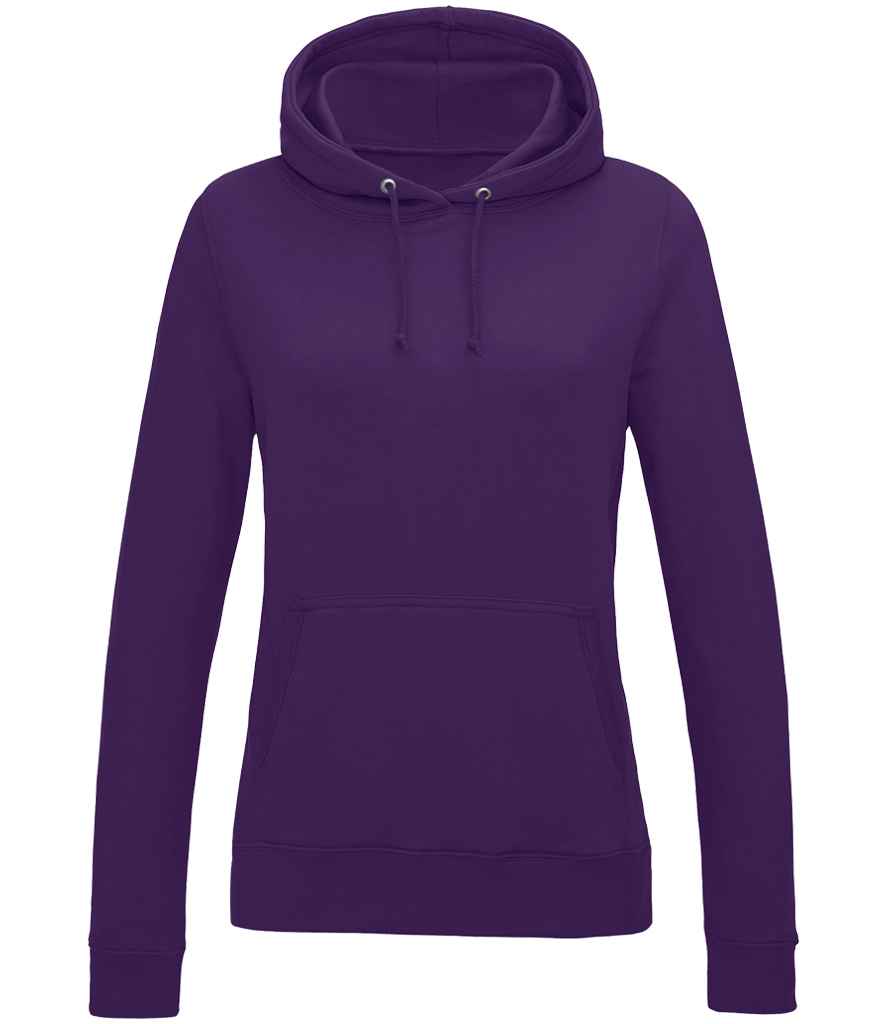 AWDis Ladies College Hoodie – Comfortable and Stylish Hoodie for Everyday Wear Purple XXL