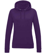 AWDis Ladies College Hoodie – Comfortable and Stylish Hoodie for Everyday Wear Purple XXL