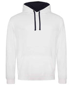 Varsity Hoodie – Comfortable and Stylish AWDis Hoodie Arctic White/French Navy XXL