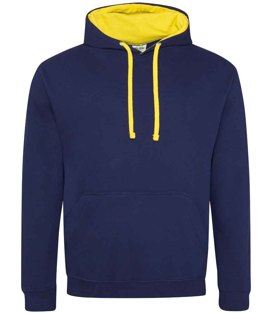Varsity Hoodie – Comfortable and Stylish AWDis Hoodie Oxford Navy/Sun Yellow XXL