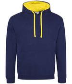 Varsity Hoodie – Comfortable and Stylish AWDis Hoodie Oxford Navy/Sun Yellow XXL