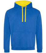 Varsity Hoodie – Comfortable and Stylish AWDis Hoodie Royal Blue/Sun Yellow XXL