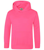 AWDis Kids Electric Hoodie – Comfortable and Durable Children's Hoodie for Irish Schools and Clubs Electric Pink 1213