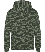 AWDis Kids Camo Hoodie – Comfortable and Durable Children's Hoodie from Fou Tees Ireland