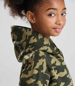 AWDis Kids Camo Hoodie – Comfortable and Durable Children's Hoodie from Fou Tees Ireland