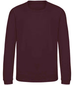AWDis Kids Sweatshirt – Comfortable and Durable Children's Sweatshirt Burgundy 1213