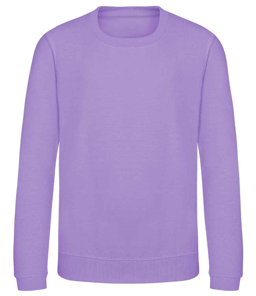 AWDis Kids Sweatshirt – Comfortable and Durable Children's Sweatshirt Digital Lavender 1213