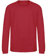 AWDis Kids Sweatshirt – Comfortable and Durable Children's Sweatshirt Fire Red 1213