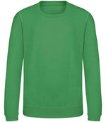 AWDis Kids Sweatshirt – Comfortable and Durable Children's Sweatshirt Kelly Green 1213
