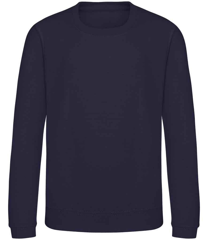 AWDis Kids Sweatshirt – Comfortable and Durable Children's Sweatshirt New French Navy 7-8
