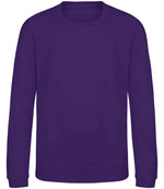 AWDis Kids Sweatshirt – Comfortable and Durable Children's Sweatshirt Purple 1213