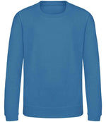AWDis Kids Sweatshirt – Comfortable and Durable Children's Sweatshirt Sapphire Blue 1213