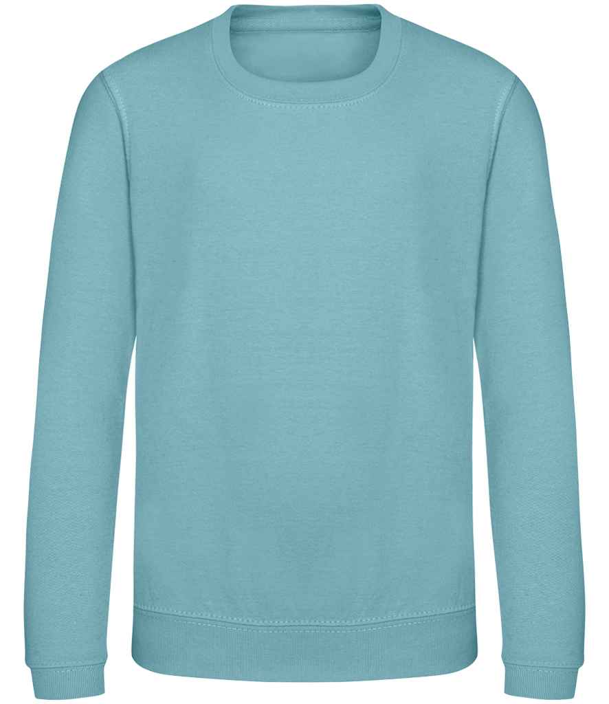 AWDis Kids Sweatshirt – Comfortable and Durable Children's Sweatshirt Seafoam 1213