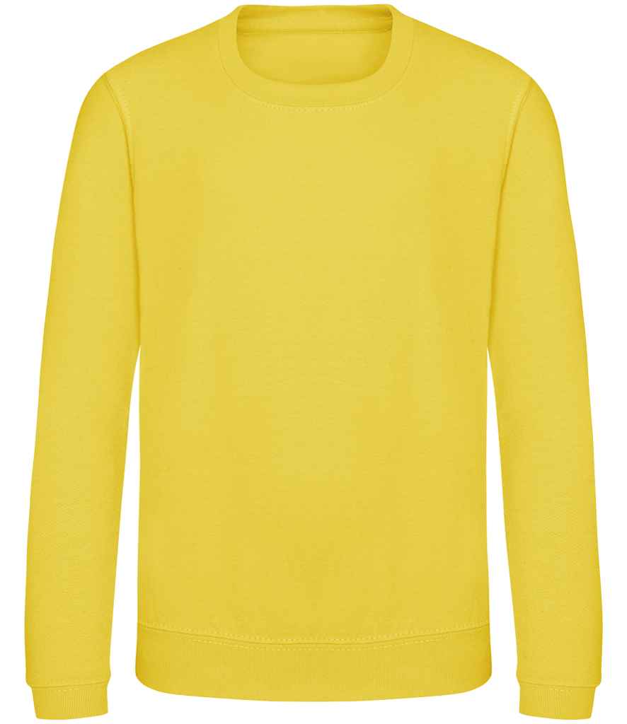 AWDis Kids Sweatshirt – Comfortable and Durable Children's Sweatshirt Sun Yellow 1213