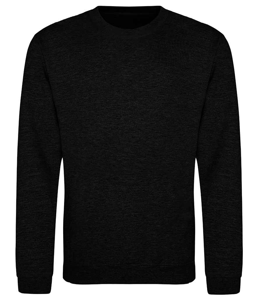 AWDis Sweatshirt - Comfortable and Stylish Sweatshirt from Just Hoods Black Smoke XXL