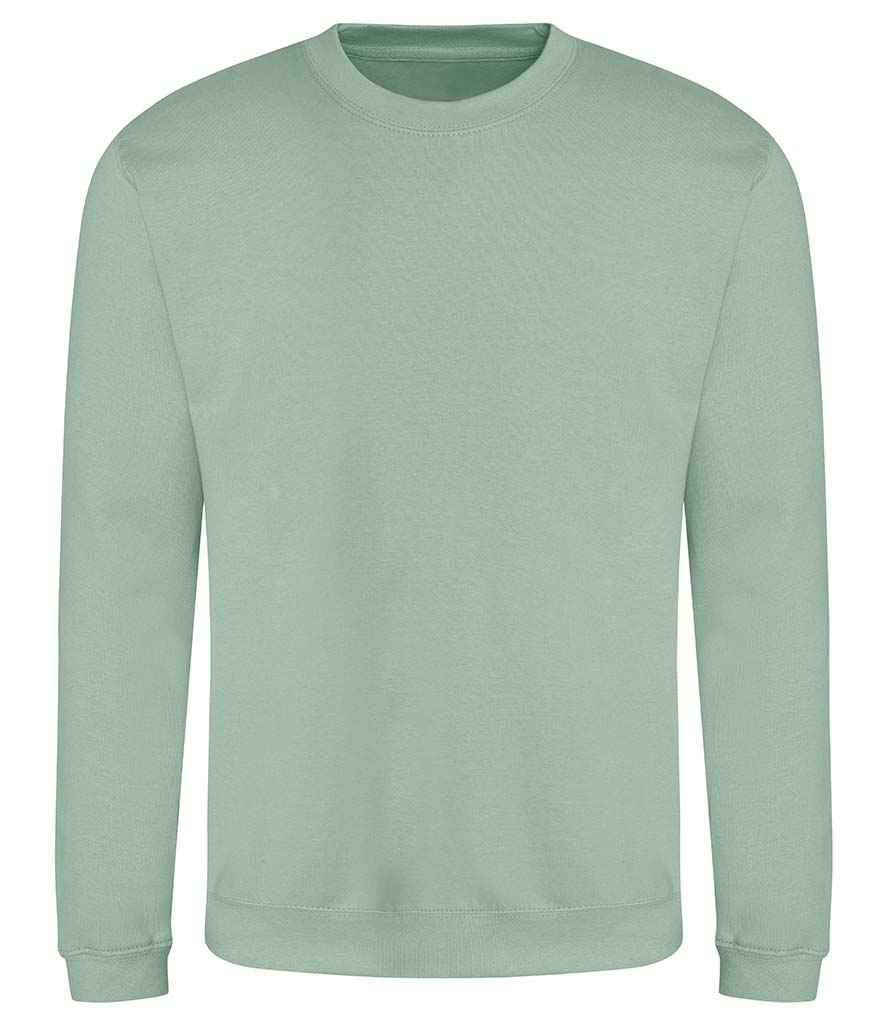 AWDis Sweatshirt - Comfortable and Stylish Sweatshirt from Just Hoods Dusty Green XXL