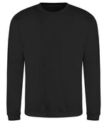 AWDis Sweatshirt - Comfortable and Stylish Sweatshirt from Just Hoods Jet Black 5XL