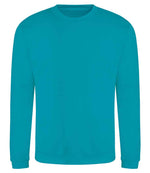 AWDis Sweatshirt - Comfortable and Stylish Sweatshirt from Just Hoods Lagoon Blue XXL