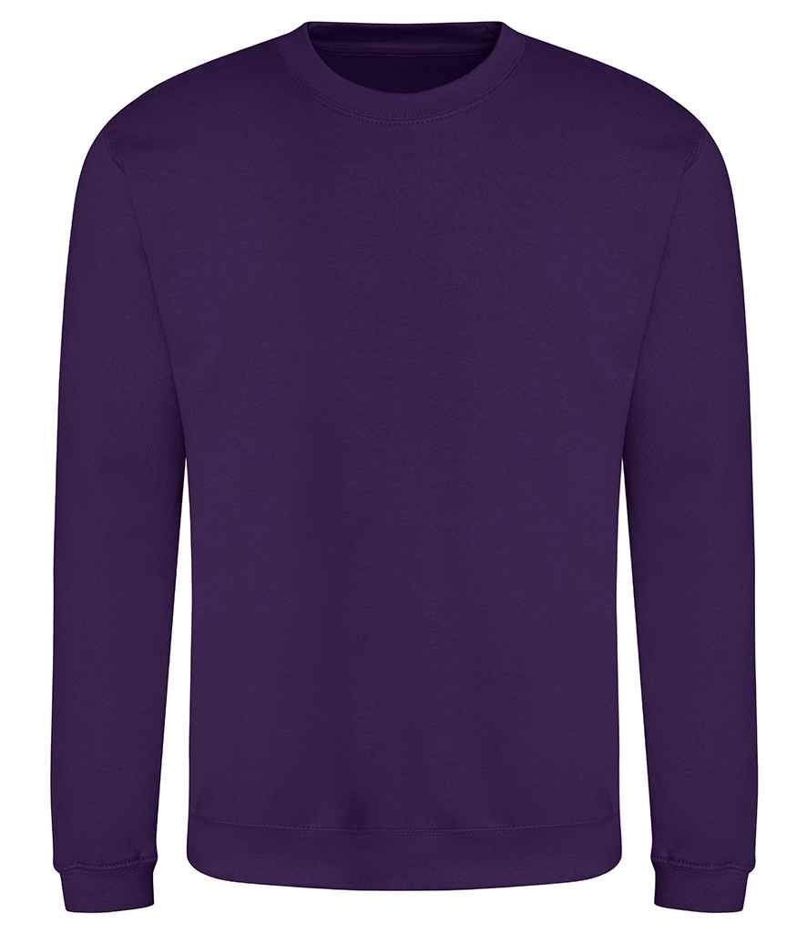 AWDis Sweatshirt - Comfortable and Stylish Sweatshirt from Just Hoods Purple 3XL