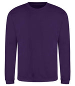 AWDis Sweatshirt - Comfortable and Stylish Sweatshirt from Just Hoods Purple 3XL
