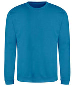 AWDis Sweatshirt - Comfortable and Stylish Sweatshirt from Just Hoods Sapphire Blue 3XL