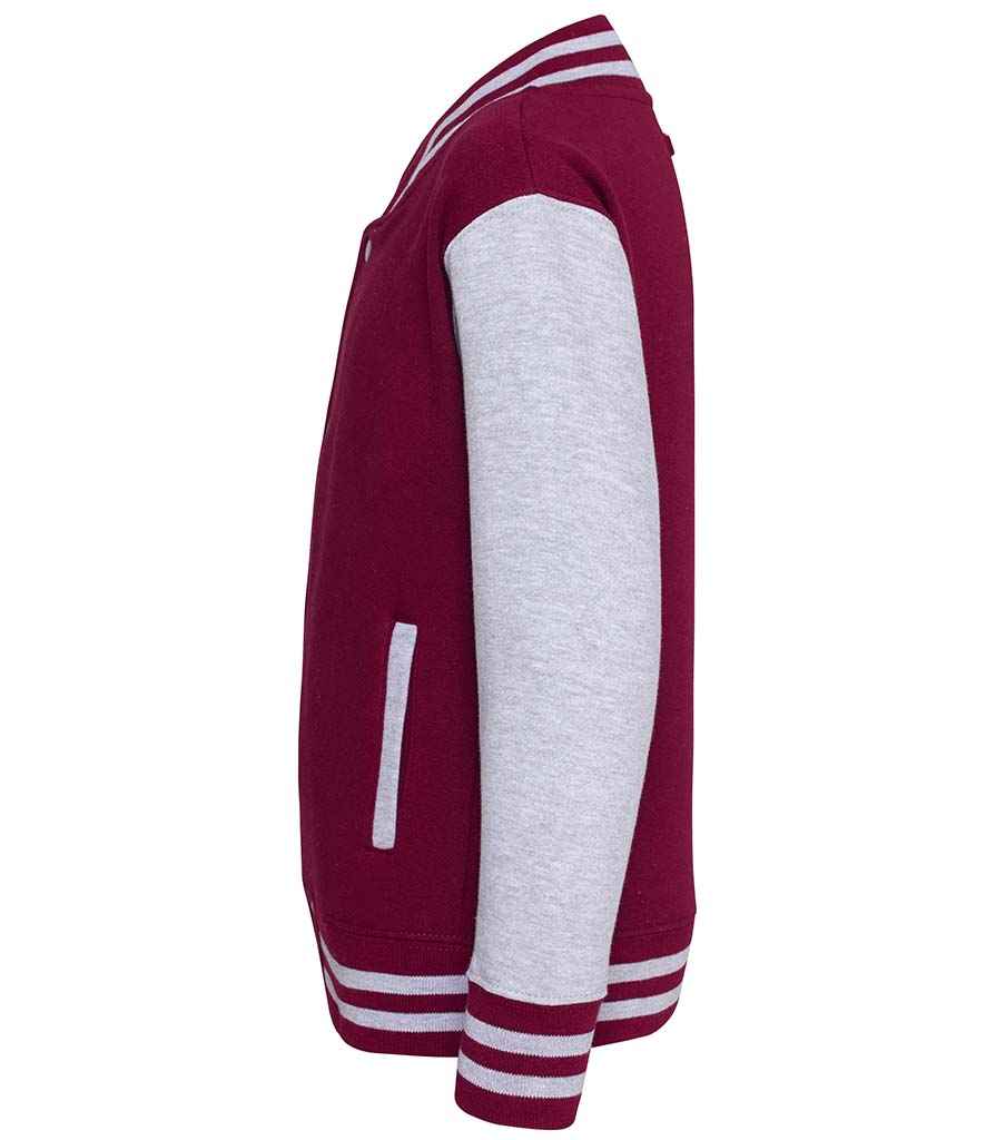 AWDis Kids Varsity Jacket – Durable and Stylish Outerwear for Children