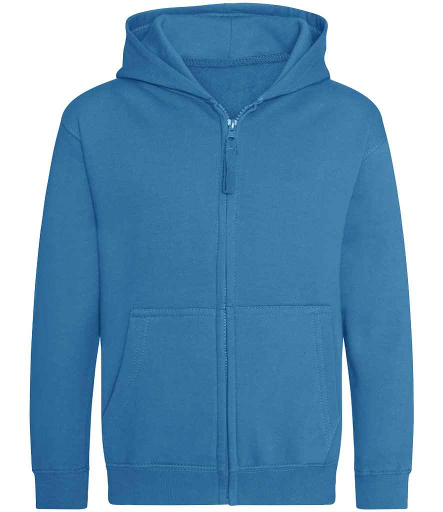 AWDis Kids Zoodie – Comfortable and Durable Children's Hoodie Sapphire Blue 1213