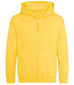 AWDis Kids Zoodie – Comfortable and Durable Children's Hoodie Sun Yellow 1213