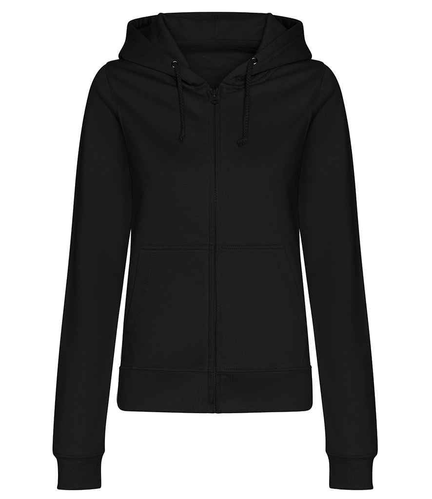 AWDis Ladies College Zoodie – Comfortable and Stylish Hoodies for Irish Organisations Deep Black XXL