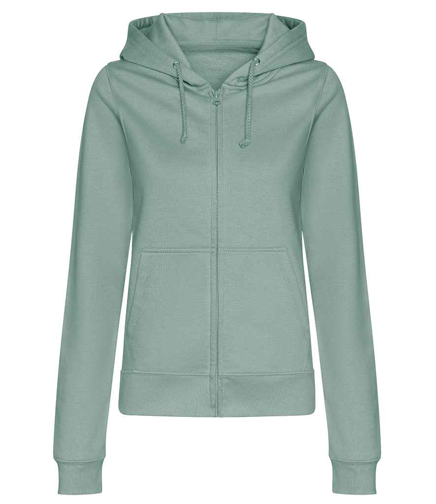 AWDis Ladies College Zoodie – Comfortable and Stylish Hoodies for Irish Organisations Dusty Green XXL