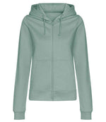 AWDis Ladies College Zoodie – Comfortable and Stylish Hoodies for Irish Organisations Dusty Green XXL