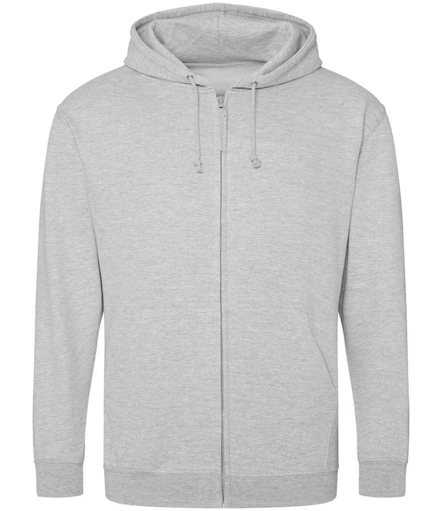 AWDis Zoodie Hoodie – Comfortable and Durable Hoodie from Just Hoods Heather Grey 5XL