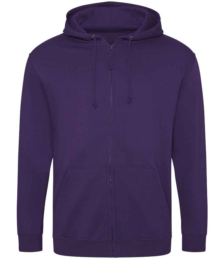 AWDis Zoodie Hoodie – Comfortable and Durable Hoodie from Just Hoods Purple XXL