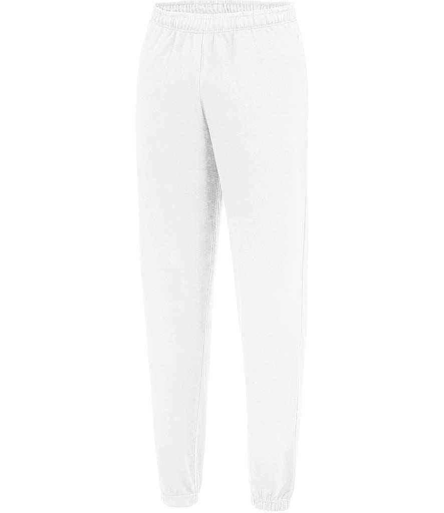 AWDis College Cuffed Jog Pants - Comfortable & Durable Sportswear Arctic White XXL