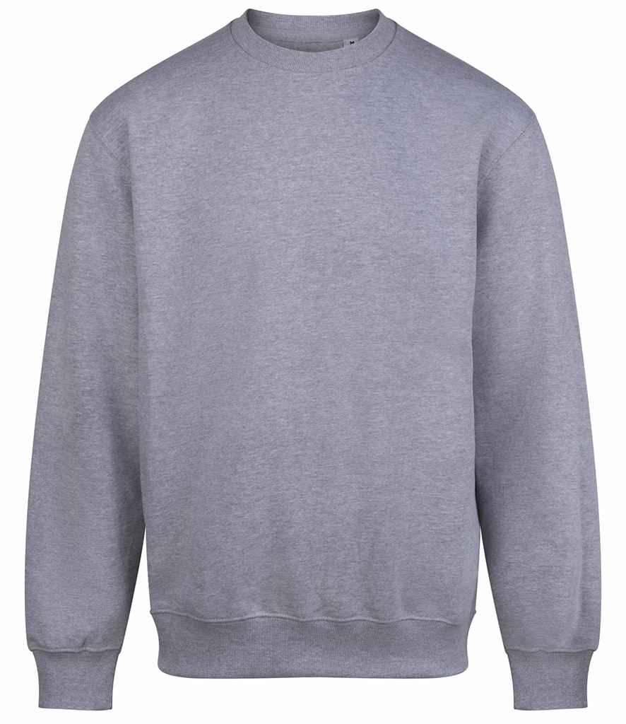 AWDis Vision Heavyweight Sweatshirt – Durable and Comfortable Sweatshirt by Just Hoods Heather Grey 3XL