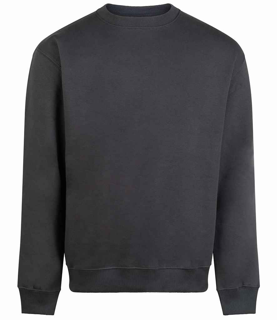 AWDis Vision Heavyweight Sweatshirt – Durable and Comfortable Sweatshirt by Just Hoods Solid Charcoal 3XL