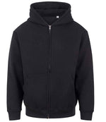 AWDis Vision Heavyweight Zoodie – Durable Eco-Friendly Hoodie by Just Hoods Deep Black 5XL