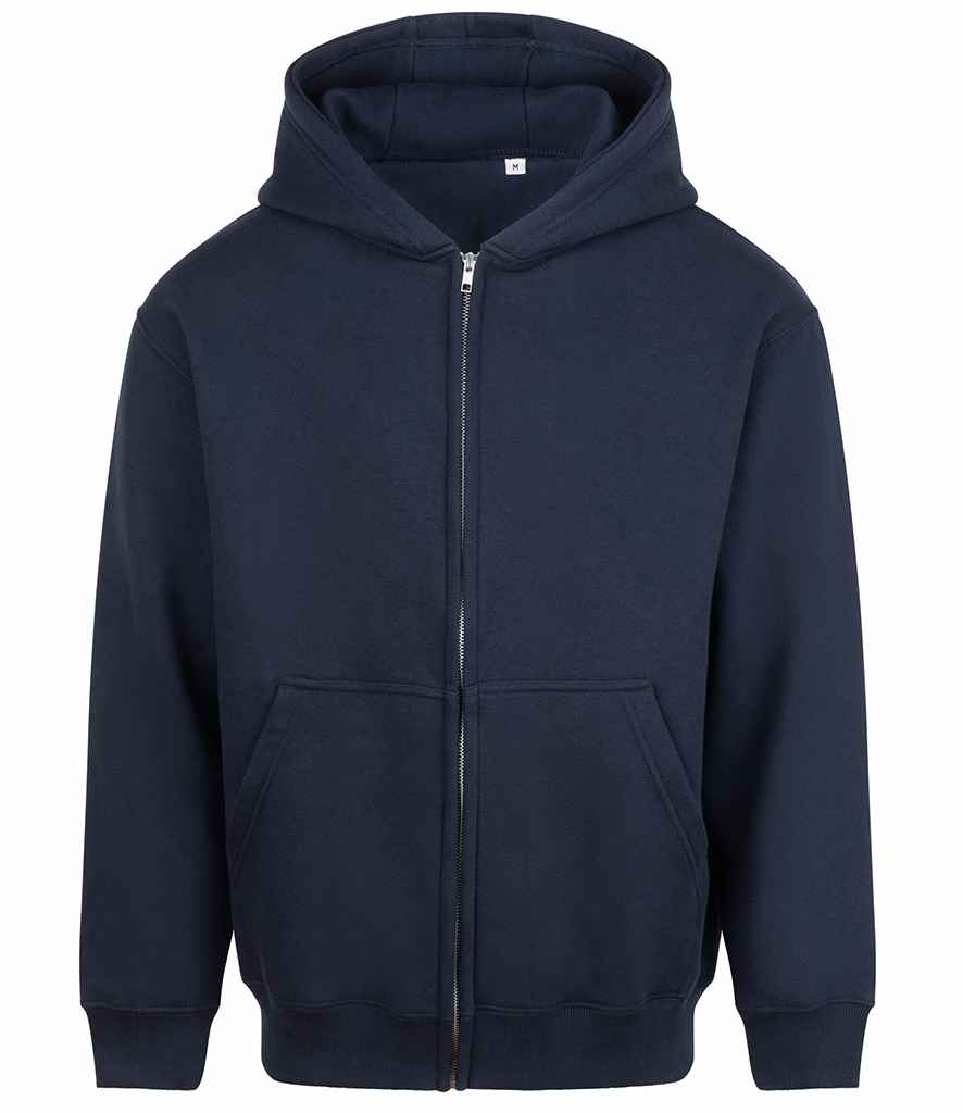 AWDis Vision Heavyweight Zoodie – Durable Eco-Friendly Hoodie by Just Hoods New French Navy 3XL