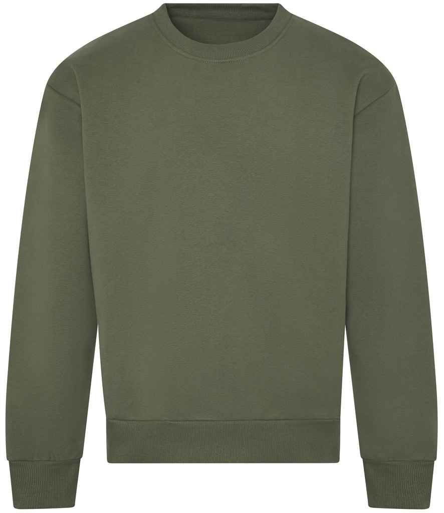 Eco products Ireland - AWDis Signature Heavyweight Sweatshirt Earthy Green 3XL