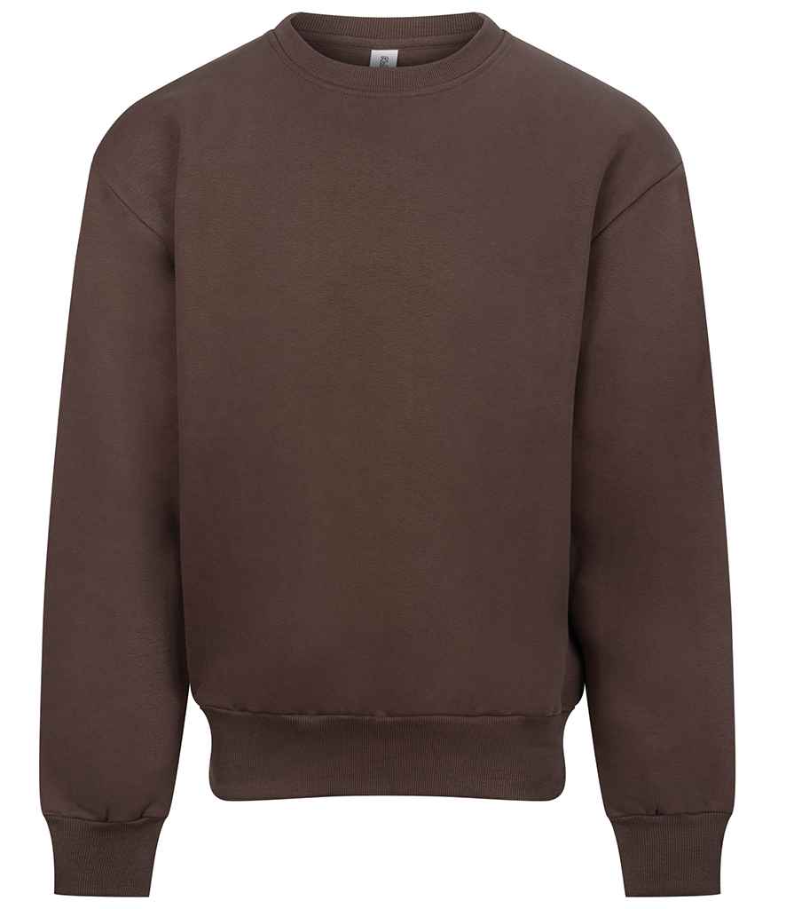 Eco products Ireland - AWDis Signature Heavyweight Sweatshirt Espresso 3XL