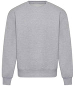 Eco products Ireland - AWDis Signature Heavyweight Sweatshirt Heather Grey 3XL