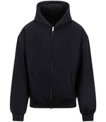 AWDis Signature Heavyweight Zoodie – Durable and Comfortable Hoodie from Just Hoods Deep Black 5XL