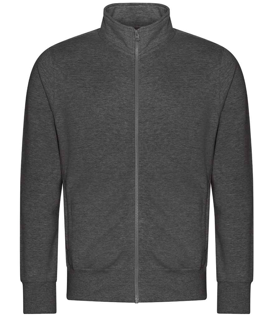 AWDis Campus Full Zip Sweatshirt – Comfortable and Stylish Sweatshirt from Just Hoods Charcoal XXL