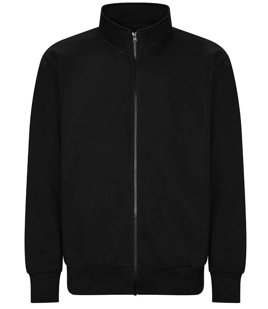 AWDis Campus Full Zip Sweatshirt – Comfortable and Stylish Sweatshirt from Just Hoods Deep Black XXL