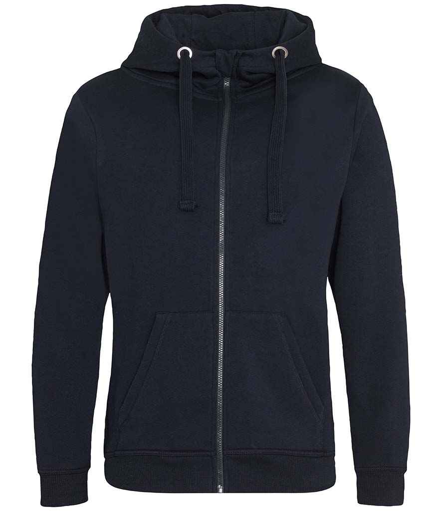 AWDis Graduate Heavyweight Zoodie – Durable Cotton Blend Hoodie for Everyday Wear New French Navy 3XL